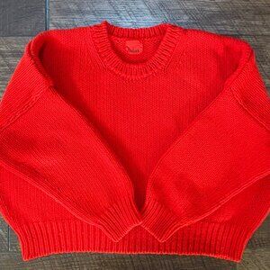 Red Babaa Sweater (jumper no14 summer flare)